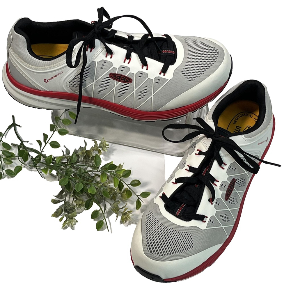 Keen Safety Toe‎ Work Sneaker Shoes Mens Size 14 D White Utility Vista Energy